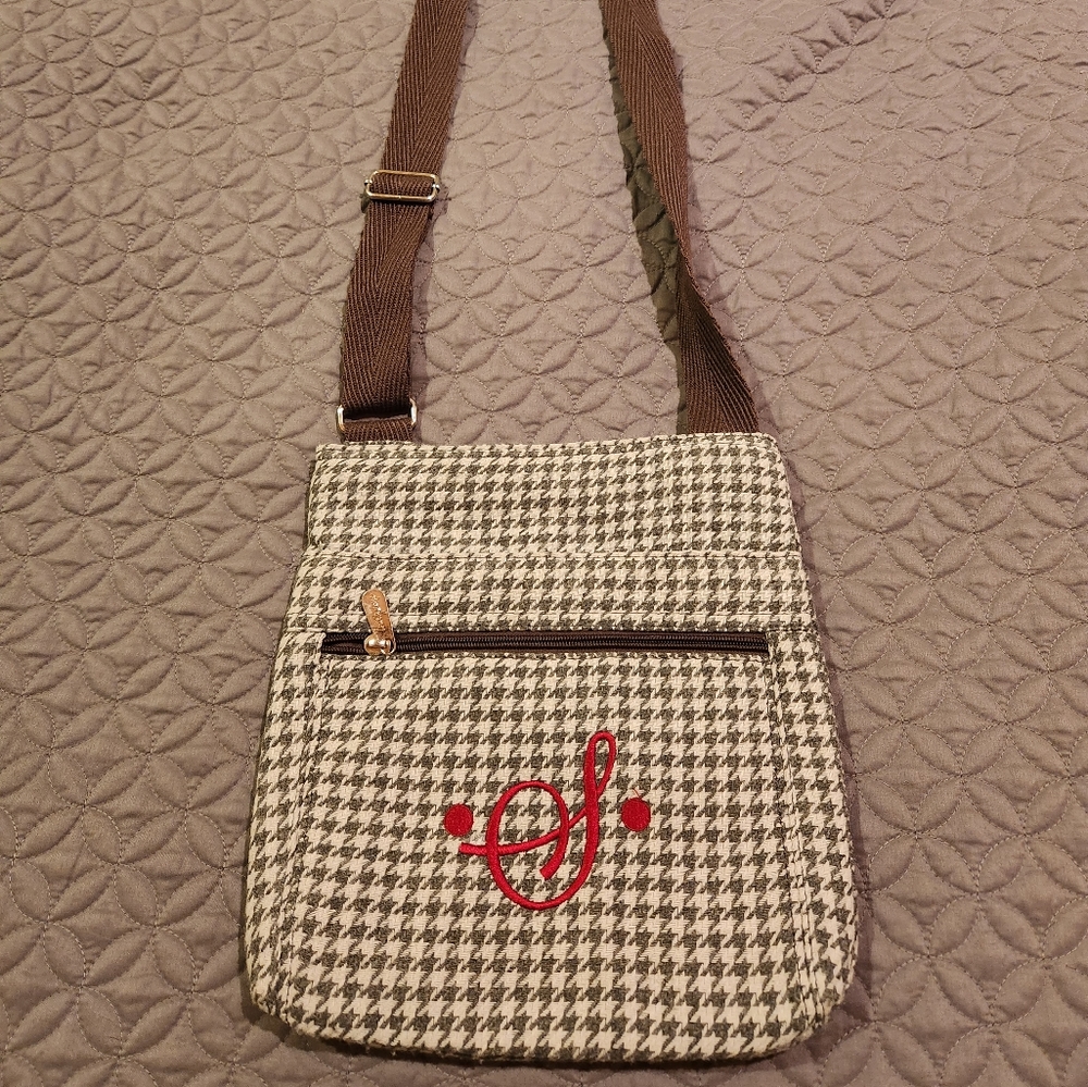 Thirty-One Crossbody Bag - Houndstooth